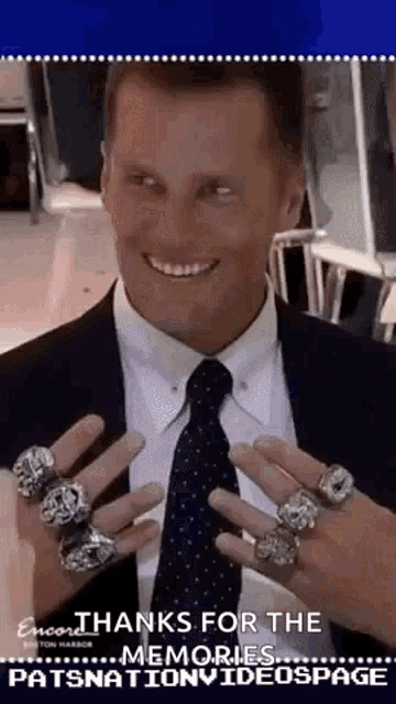 Tom Brady Tb12 GIF - Tom Brady Tb12 Champion Rings - Discover