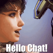 The First Descendant Hello Chat GIF