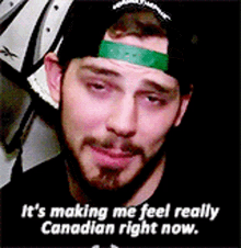 Tyler Seguin Its Making Me Feel Really Canadian Right Now GIF - Tyler Seguin Its Making Me Feel Really Canadian Right Now Canadian GIFs