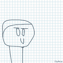 a drawing of a man with a crown and the words flipanim on the bottom left