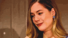 Bold And The Beautiful Hope Logan GIF - Bold And The Beautiful Hope Logan Staring GIFs