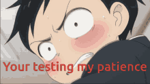 patience nishikata testing