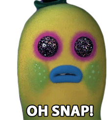 Oh Snap Shocked Sticker - Oh Snap Shocked Omg Stickers