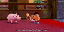 Toy Story Hamm GIF - Toy Story Hamm How About A Ham Sandwich GIFs