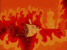Fire Panic GIF - Fire Panic Spongebob GIFs