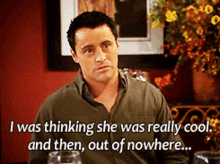 Thinking Joey GIF - Thinking Think Joey - Discover & Share GIFs