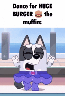 Bluey Muffin GIF - Bluey Muffin Huge GIFs