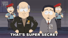 Thats Super Secret General Deckler GIF - Thats Super Secret General Deckler Tom GIFs