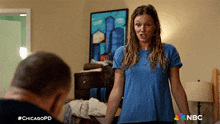 Shrugging Hailey Uptown GIF - Shrugging Hailey Uptown Chicago Pd GIFs
