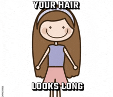 Your Hair Looks Long GIF - Your Hair Looks Long GIFs