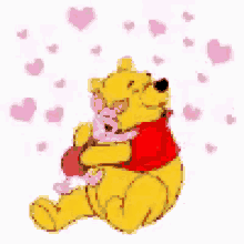 Winnie_piglet_hug_love_friend GIF - Winnie_piglet_hug_love_friend GIFs