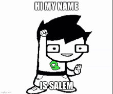 Hi My Name Is Salem GIF - Hi My Name Is Salem GIFs
