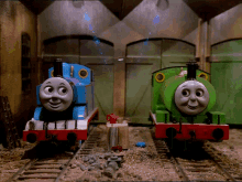 Thomas And Percy Have Tea GIF - Thomas And Percy Have Tea GIFs
