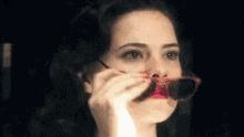 Lunettes GIF - Hayley Atwell Shades Smile GIFs