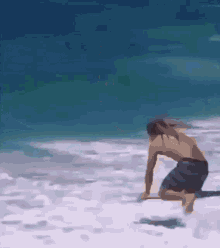 Surfer Falling GIF - Surfer Falling Dive GIFs