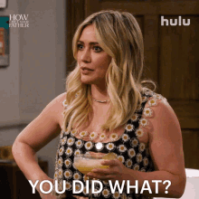 You Did What Sophie GIF - You Did What Sophie How I Met Your Father GIFs