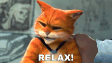 Relax Puss GIF - Relax Puss Puss In Boots The Last Wish GIFs