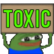 Toxic Peepo Sticker - Toxic Peepo Pepe Stickers