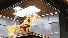 Bull Market Golden Bull GIF - Bull Market Golden Bull To The Moon GIFs