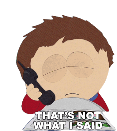 Thats Now What I Said Clyde Donovan Sticker - Thats Now What I Said Clyde Donovan South Park Stickers