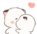 Cute Kiss Sticker - Cute Kiss Stickers