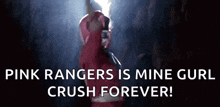 Pink Ranger Mighty Morphin Power Rangers GIF