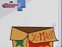 Tangled In Christmas Lights Buttercup GIF - Tangled In Christmas Lights Buttercup Powerpuff Girls GIFs