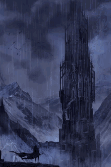 Dark Fantasy GIF - Dark Fantasy Tower GIFs