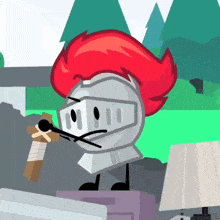 Ppt2 Paper Puppets Take 2 GIF - Ppt2 Paper Puppets Take 2 Knight Helmet Ppt2 GIFs