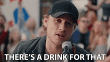 Theres A Drink For That Singing GIF - Theres A Drink For That Singing Cheers GIFs