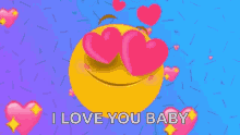 i love you very much love emoji in love heart