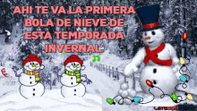Bola De Nieve Invierno GIF - Bola De Nieve Invierno GIFs