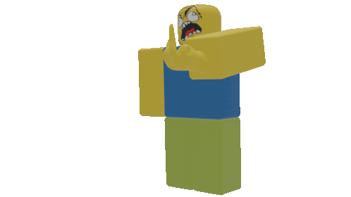 Roblox noob with man face