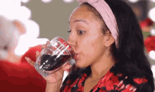Drinking Alyssa Wallace GIF - Drinking Alyssa Wallace Sipping GIFs