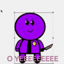 Purple Guy Dance GIF - Purple Guy Dance O Yeeeeeee GIFs