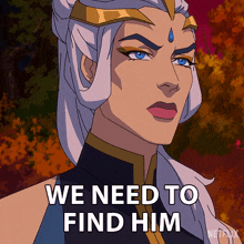 We Need To Find Him Evil-lyn GIF - We Need To Find Him Evil-lyn Masters Of The Universe Revolution GIFs