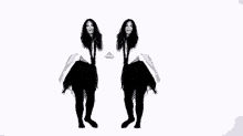Grimes - Vanessa GIF - Black And White Dancing Grimes GIFs