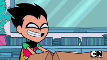 Sonriente Robin GIF - Sonriente Robin Teen Titans GIFs