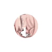 a close up of a person 's eye with a circle around it