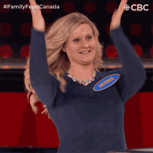 Clapping Alyssa GIF - Clapping Alyssa Family Feud Canada GIFs