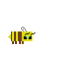 Bee Minecraft GIF - Bee Minecraft GIFs