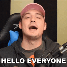 Hello Everyone Aaron Brown GIF - Hello Everyone Aaron Brown Bionicpig GIFs