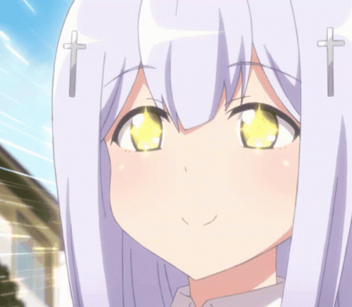 Anime Smiling GIF - Anime Smiling Sparkling Eyes - Discover & Share GIFs