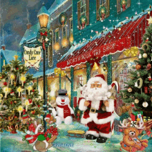 frosty the snowman santa claus is coming to town north pole christmas lights merry christmas