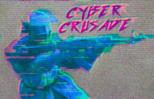 crusade cyber fashwave crusader glitch