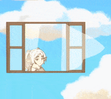 Frieren Beyond Journey'S End Waiting GIF - Frieren Beyond Journey'S End Waiting Looking Out The Window GIFs
