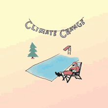 Santa Sleeping GIF - Santa Sleeping Climate Change GIFs