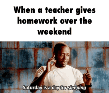 Homework Weekend GIF