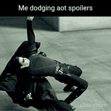 Me Dodging Aot Spoilers GIF - Me Dodging Aot Spoilers GIFs