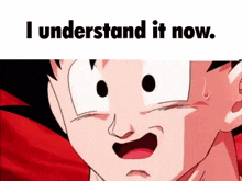 a cartoon character with a surprised look on his face and the words `` i understand it now '' below him .